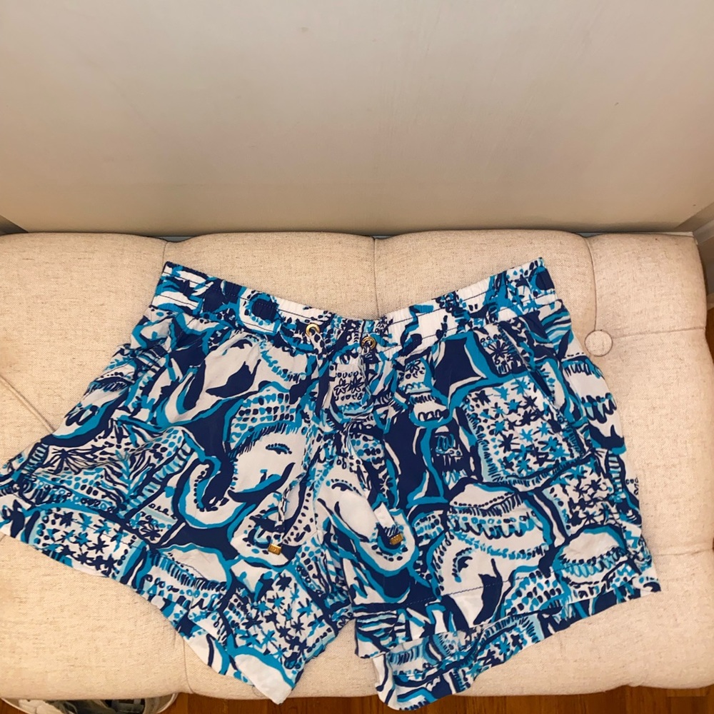 lilly pulitzer elephant shorts
